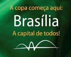 Caminhada pela abertura da Copa em Brasília