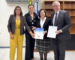 OAB/DF discute valorização da mulher advogada em visita institucional ao TRF1